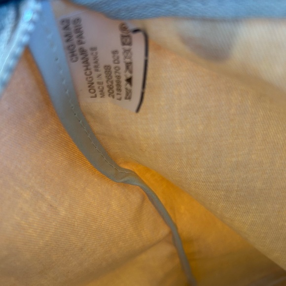 Longchamp Gray Butterfly Tote Bag - Picture 7 of 9